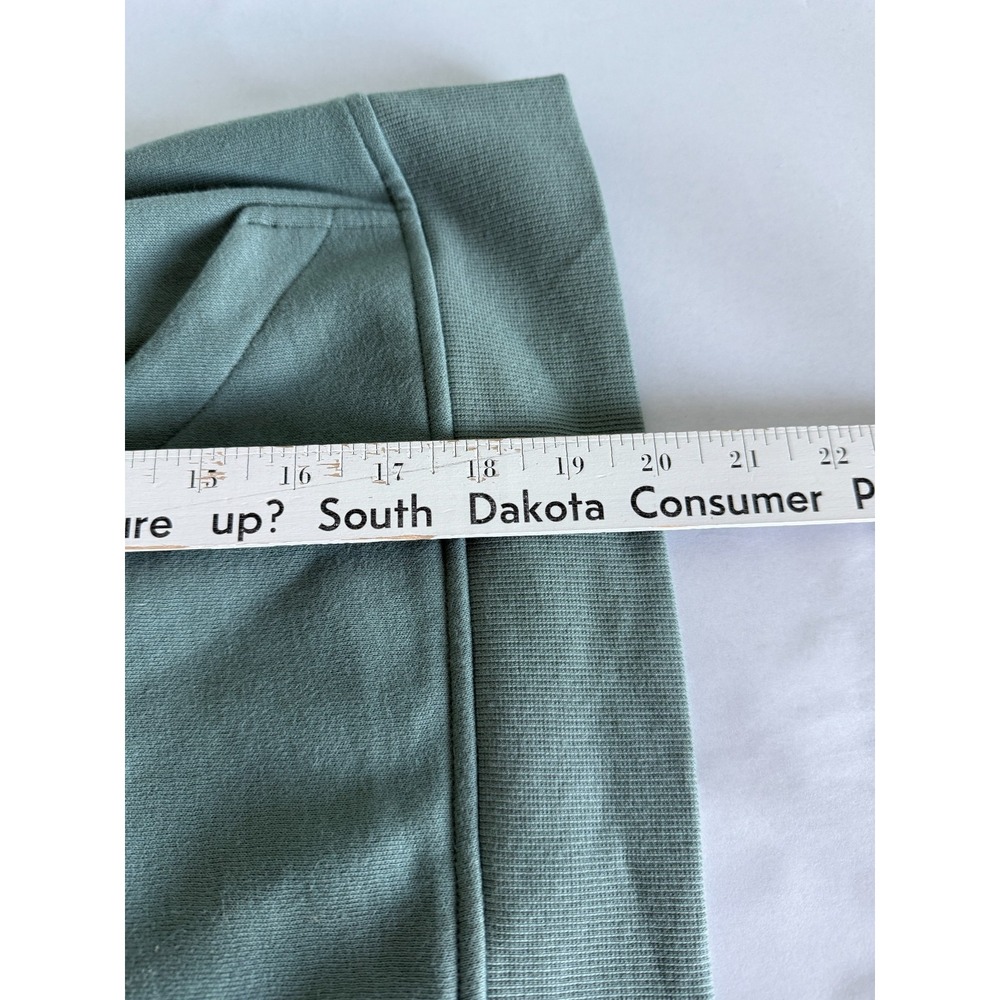 Scuba Oversized Half-Zip Hoodie Crater Blue Gold XS/S W3HTOS EXCELLENT - Picture 7 of 7